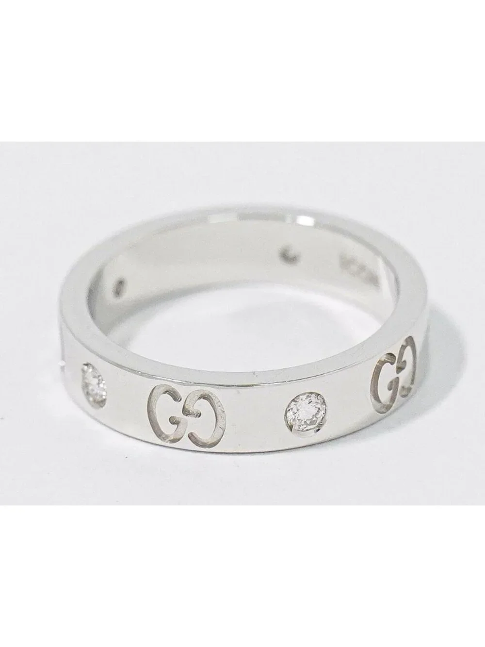 Gucci Icon Diamond WG Ring White Gold Second